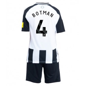 Billiga Newcastle United Sven Botman #4 Hemmatröja Barn 2024-25 Kortärmad (+ Korta byxor)